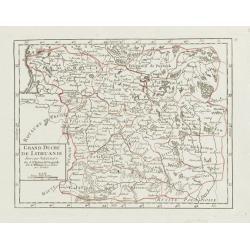 Grand Duché de Lithuanie divisé par Palatinats.