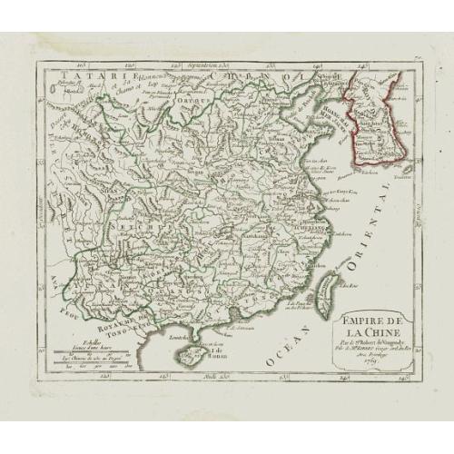 Old map image download for Empire de la Chine.