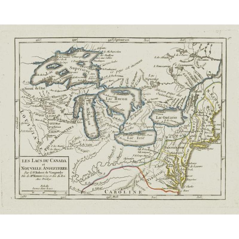 Les Lacs du Canada et Nouvelle Angleterre.
