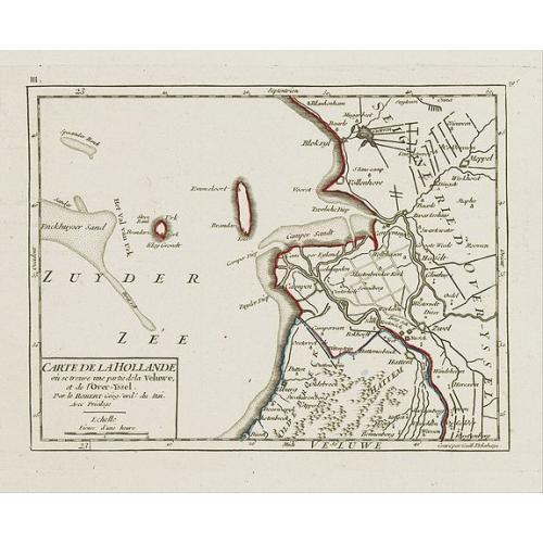 Old map image download for III. Carte de la Hollande.. Over-Yssel.