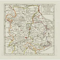 Carte Générale de la Seigneurie de Lyege, et du Duché de Limbourg.