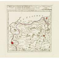 Old, Antique map image download for I. Carte du Comté du Haynaut.. Tournay.