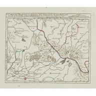 Old, Antique map image download for V. Carte du Brabant ou se trouvét les Mair.s d'Herentals.. Hochstraten.