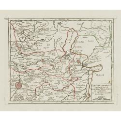 [VIII.] Carte du Brabant ou sont les env.s de Louvain, d'Ascot, de Diest de Leeuwe &c.
