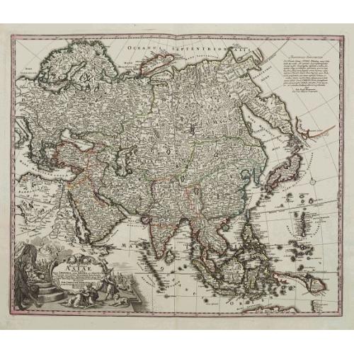 Old map image download for Recentissima Asiae Delineatio..
