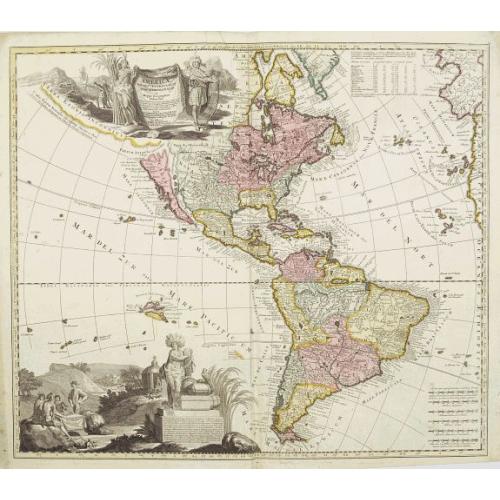 Old map image download for America tam Septentrionalis quam Meridionalis..