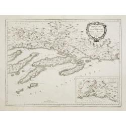 Nouvelle Carte de la Partie Orientale de Dalmatie, dressée sur les lieux.