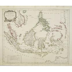 Archipel des Indes Orientales, qui comprend les Isles de la Sonde, Moluques et Philippines, tirées des cartes du Neptune Oriental..