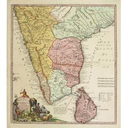 Peninsula Indiae Malabar Coromandel Ceylon.