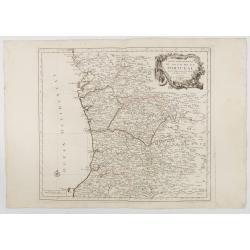 [2 maps] Partie Septentrionale.. Partie Meridionale du Royaume de Portugal..