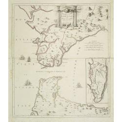 Image download for Nouvelle Carte du Détroit de Gibraltar et de l''Isle de Cadix..