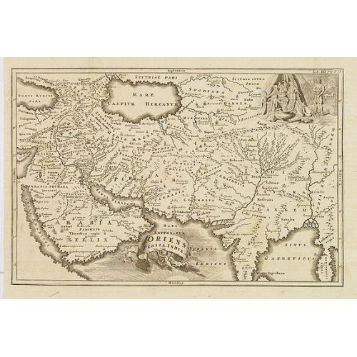 Old map image download for Oriens, Persia, India etc.