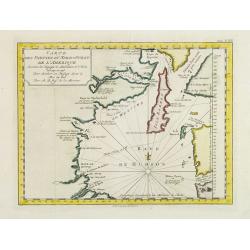 Carte Des Parties Du Nord-Ouest De L'Amerique Suivant les Voyages de Middleton et d Ellis en 1742 et 1746..