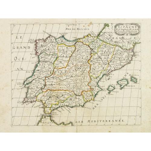 Old map image download for Espagne. . .
