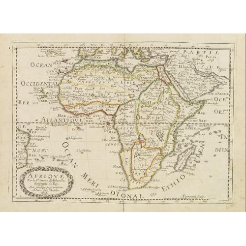 Old map image download for Afrique. . .