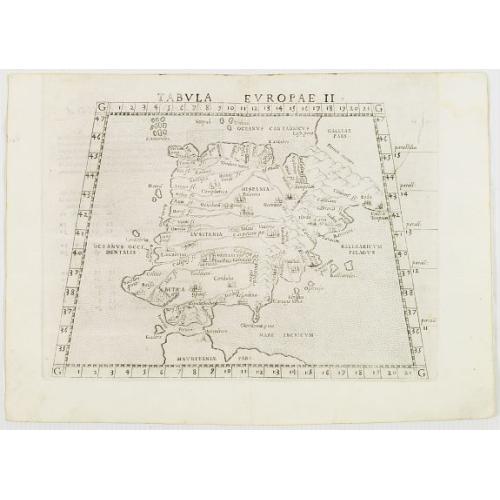 Old map image download for Tabula Europae II. . .