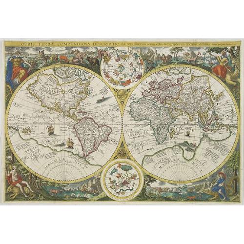 Old map image download for Orbis terrae compendiosa descriptio. . .