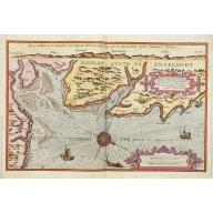 Old map image download for Belchrijuinghe vande zee custen van Engelandt. . .