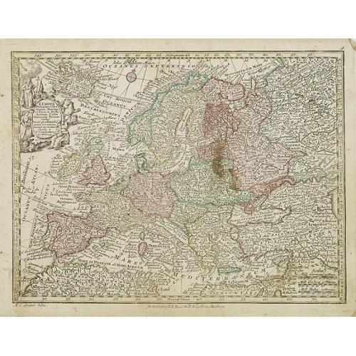 Old map image download for Europa religionis Christiania, morum et pacis. . .