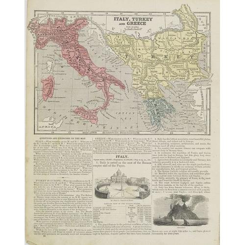 Old map image download for Italy, Turkey and Greece. / Holland and Belgium.