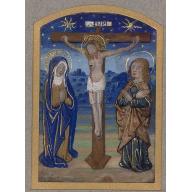 Miniature of The Crucifixion of Christ.