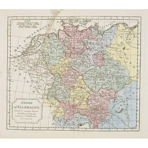 Old map image download for Empire d'Allemagne. . .