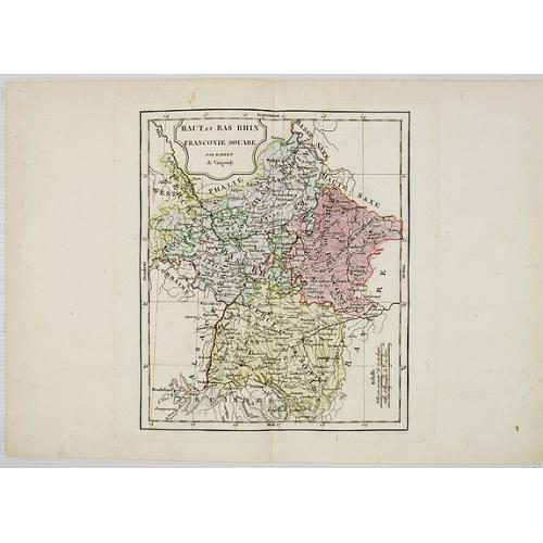 Old map image download for Haut et Bas Rhin Franconie Souabe.