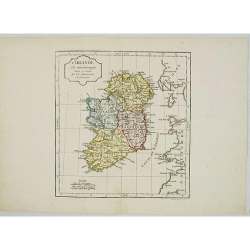 Old map image download for L' Irlande.