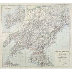 Nord-Korea Auf grundlage des offiziellen russischen kartenmateriales ausgeführt im k.u.k. miltärgeographischen institute zu Wien. . .