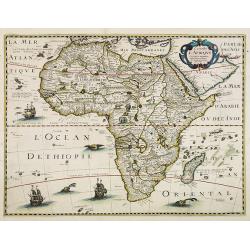 Carte de l' Afrique. . .