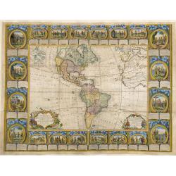Image download for Carte D'Amerique Divisée en ses Principaux Pays. . .