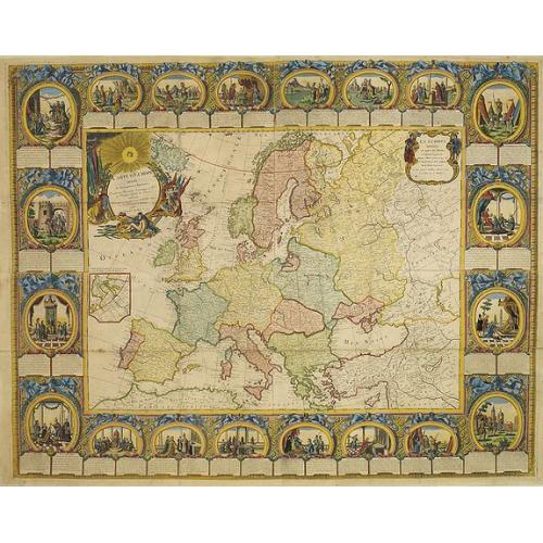 Carte d'Europe . . .