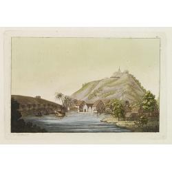 [View of the town of Padang].