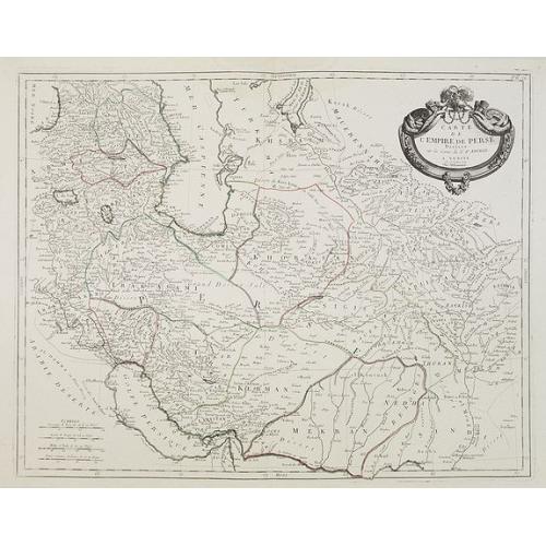 Old map image download for Carte de l'Empire de Perse. . .