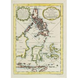 Carte Des Isles Philippines Celebes et Moluques.