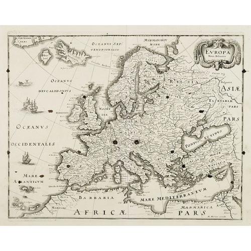 Old map image download for EUROPA Nova delineatio.