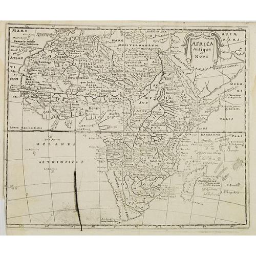 Old map image download for Africa antiqua et Nova.