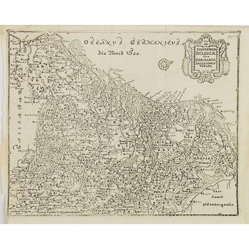 Old map image download for Hodiernae Belgicae sive Germaniae Infezrioris Tabula.