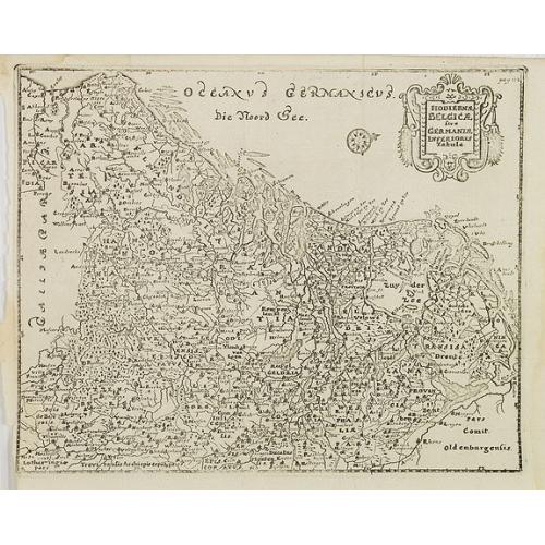 Old map image download for Hodiernae Belgicae sive Germaniae Infezrioris Tabula.