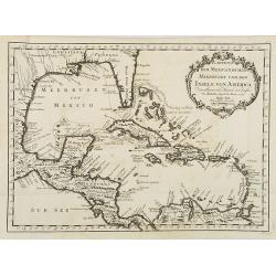 Karte von dem Mexicanischen Meerbusen und dem Inseln von America..