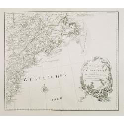 Generalkarte von Nord America samt den Westindischen Inseln . . .