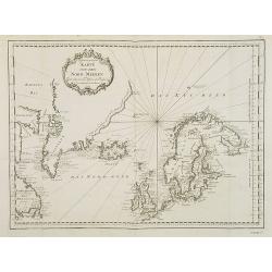 Karte von den Nord-Meeren zur allgemeinen Historie der Reisen