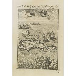 I.d'Hispaniola et Pto Rico.