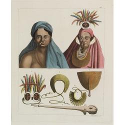 [Marquesas Islands headdresses and head ornaments ].