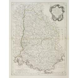 Carte des Gouvernements de Dauphiné et de Province. . .