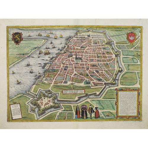 Old map image download for Anverpia, nobile in Barbantia oppidum, parrim maritimum . . . [Antwerp]