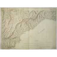[ Manuscript map of the Ligurian coast from Pietra to Genova ].