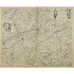Comitatus Hannoniae et Archiepiscopatus Cameracensis Tabula, Per Nicolaum Visscher.