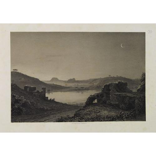 Old map image download for Lac d'Averne (Roye. De Naples).