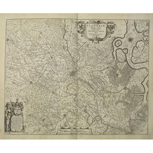 Old map image download for Flandriae Partes duae quarum altera proprietaria . . .